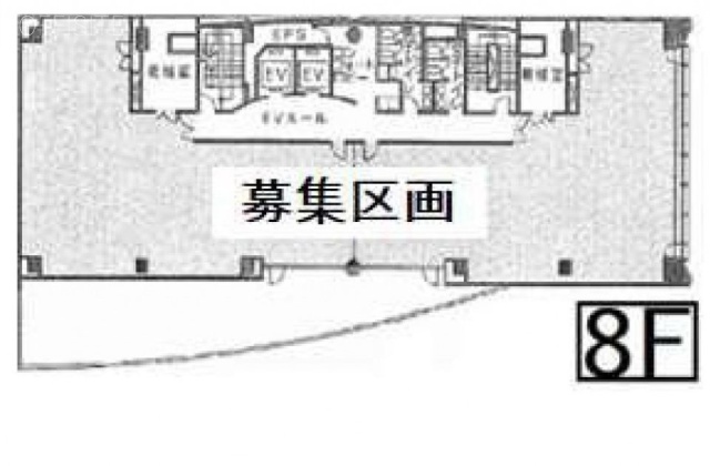 ウィラ大森ビル8F 間取り図