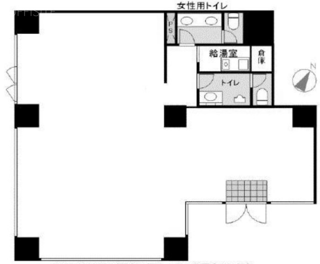 メゾンドヴィレ赤坂ビルA 間取り図