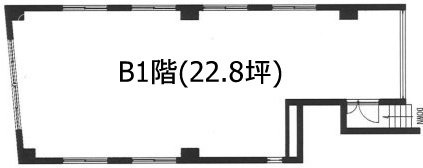 モア府中B1F 間取り図