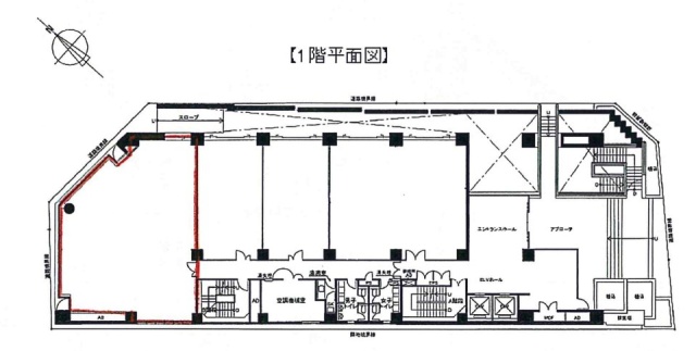 尚友会館1F 間取り図