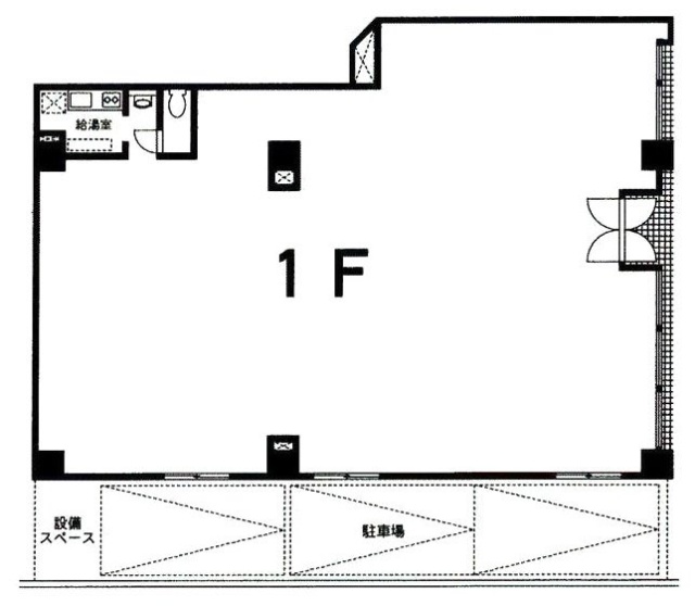 ラフィリア1F 間取り図