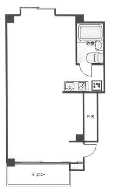 清川ビル201 間取り図