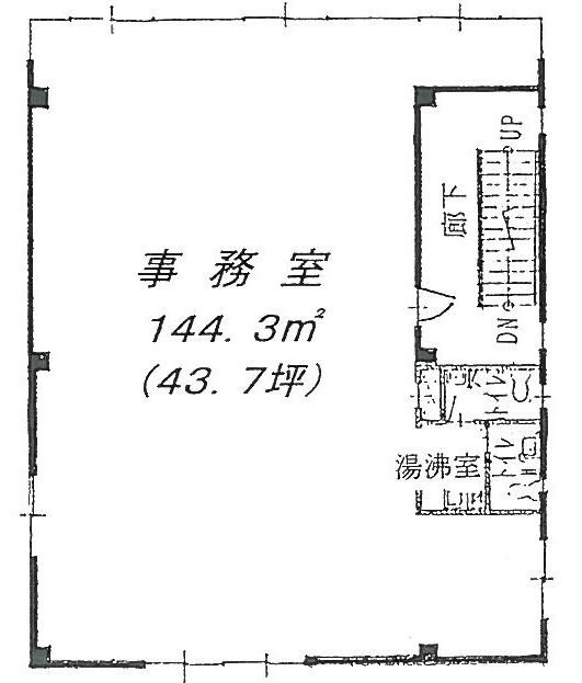 赤坂ミツワビル別館 間取り図