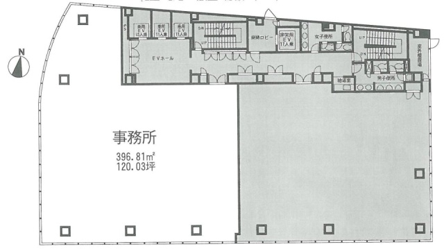 NEX新宿3F 間取り図