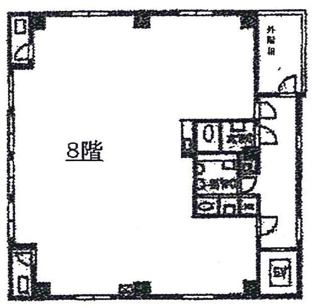 杉本ビル8F 間取り図