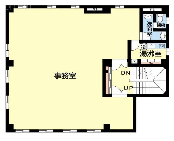 GFEビル2F 間取り図