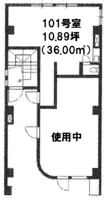 海老沢ビル101 間取り図