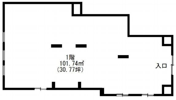 Espoir観音坂1F 間取り図