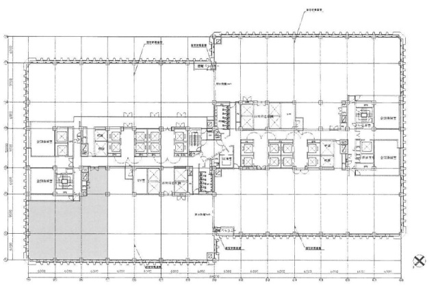 アーク森ビル22F 間取り図