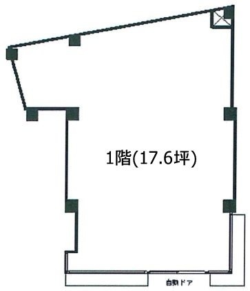 千駄木ビル1F 間取り図