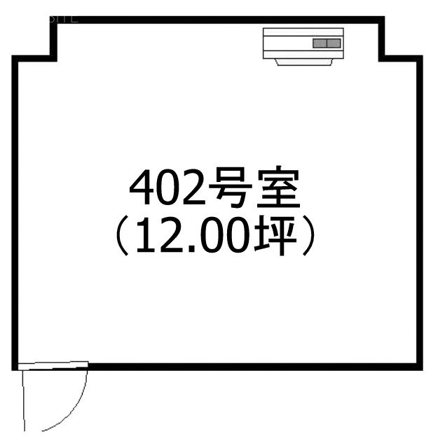 静山(セイザン)ビル402 間取り図