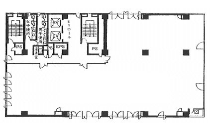 新横浜センタービル8F 間取り図