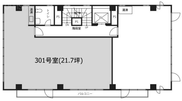 ノナカビル301 間取り図