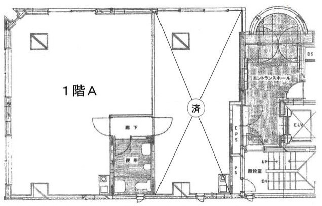 ワカサビルA 間取り図