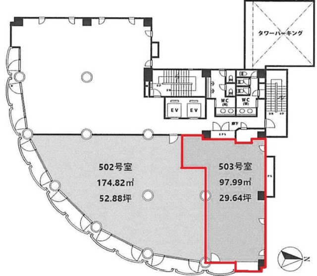 アーバンセンター藤沢503 間取り図