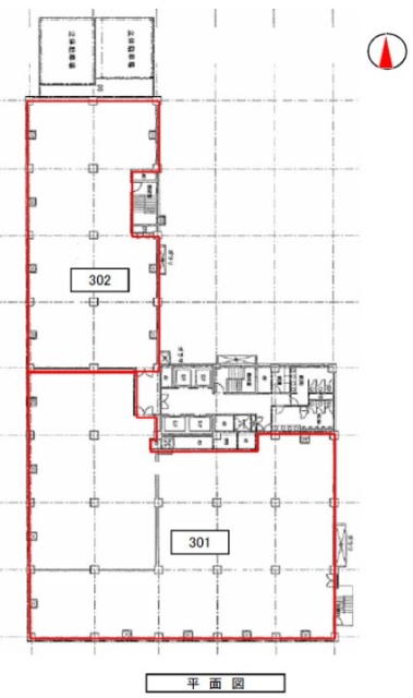 京急第10ビル302 間取り図