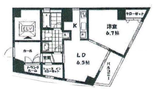 イルヴィアーレ神田小川町4F 間取り図