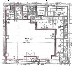 三五ビル1F 間取り図