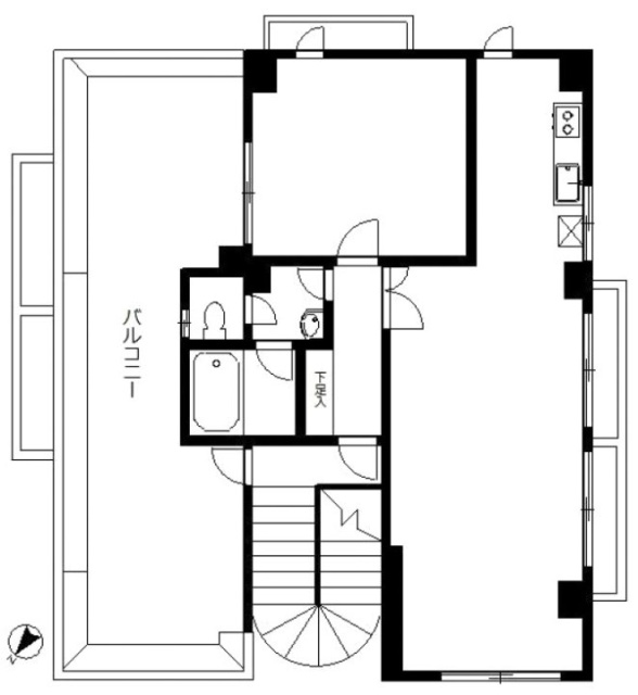 表参道1013F 間取り図