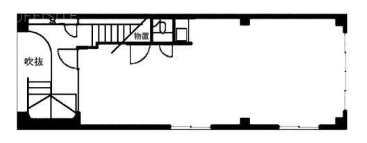 中山ビル2F 間取り図