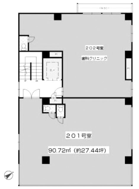 パレス林201 間取り図