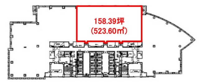 ミューザ川崎セントラルタワー5F 間取り図