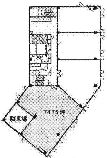 新宿国際ビルディング新館9F 間取り図