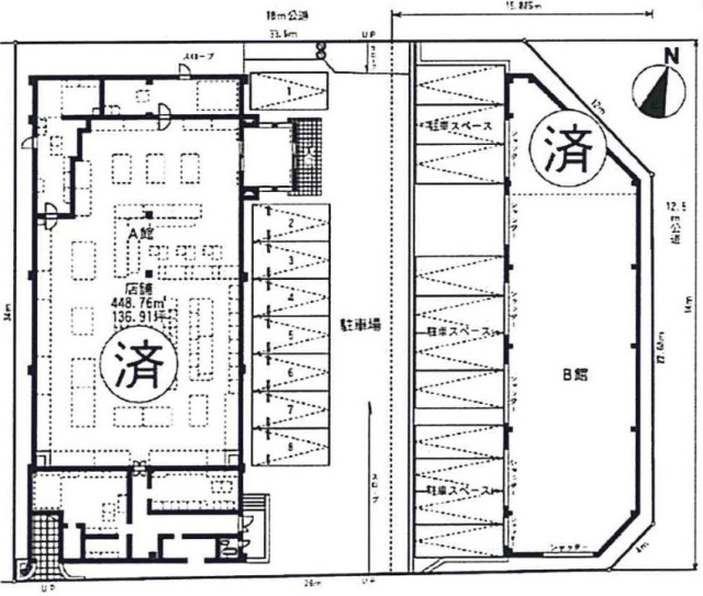 石井商事ビルB 間取り図