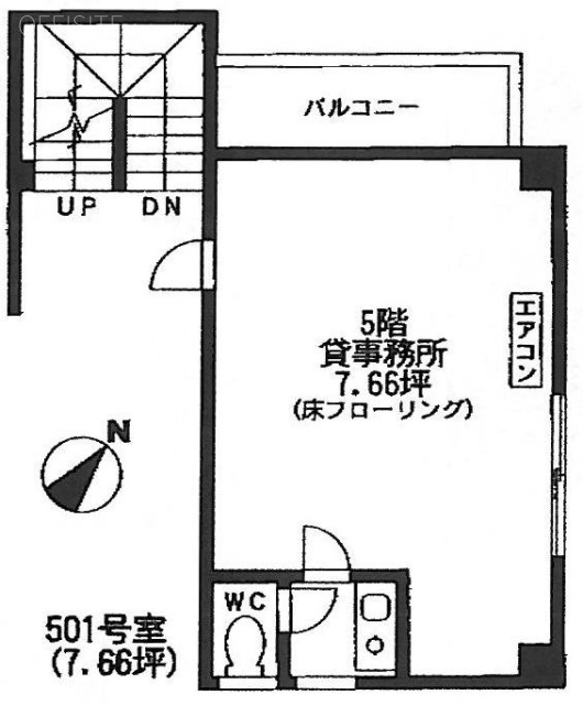 EEビル501 間取り図