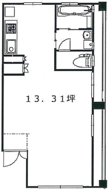 梓ビル301 間取り図