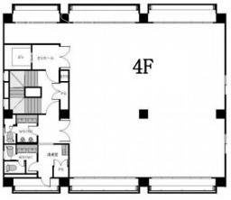 相生ビル4F 間取り図