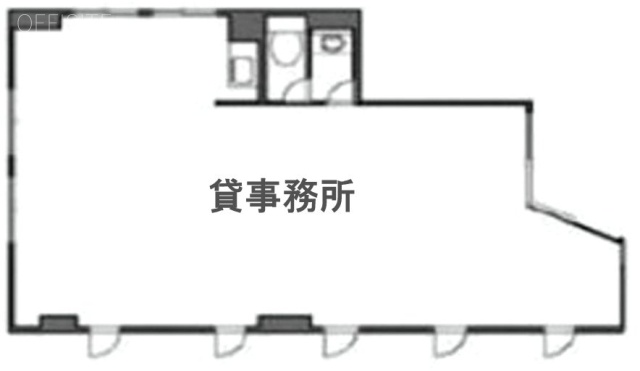 岩上ビル1F 間取り図