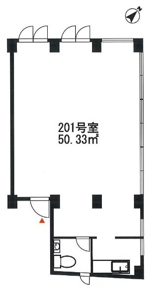 南青山コトリビル201 間取り図