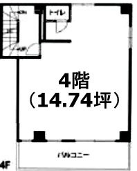 タチバナ銀座ビル4F 間取り図
