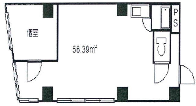 平沼ビル3F 間取り図