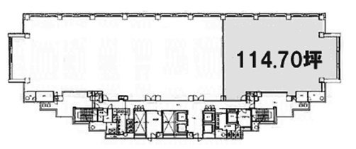 六本木ファーストビル3F 間取り図