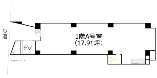 河野ビルA 間取り図