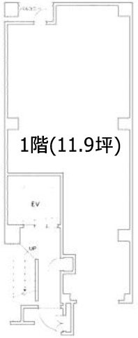 東麻布296ビル1F 間取り図