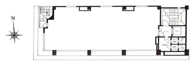 第二滝ビル8F 間取り図