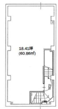 タムラビルB1F 間取り図