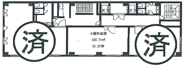 タカラビルB 間取り図