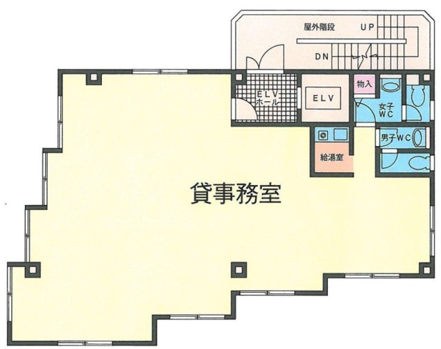 コートUビル2F 間取り図