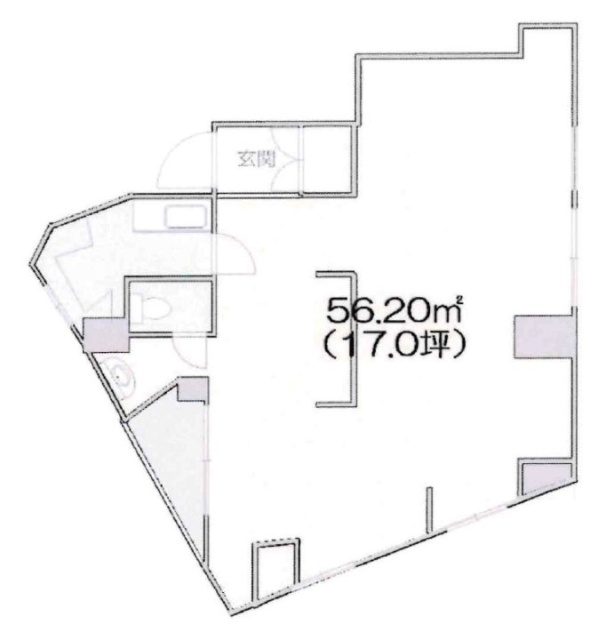 吉松ビル402 間取り図