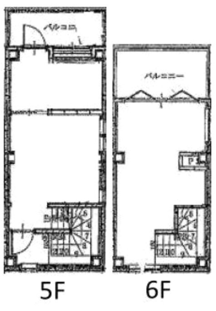 KTCビル5F~6F 間取り図