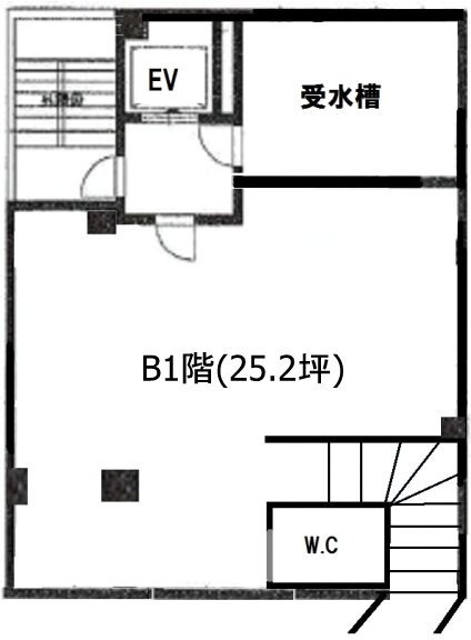 オリオンビルB1F 間取り図