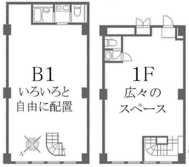 シンクレア南青山101 間取り図