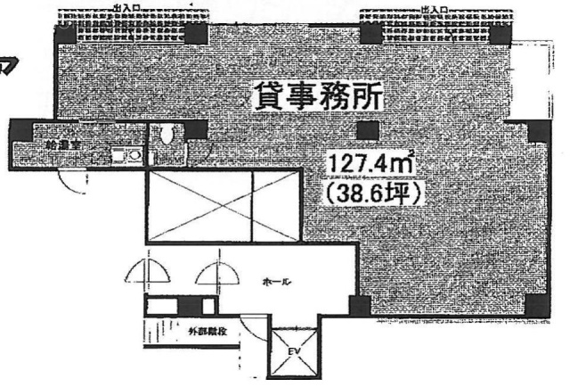 アーバンテラス・Nビル1F 間取り図