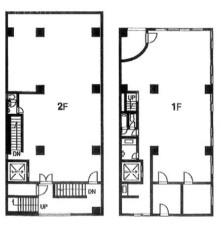 新二幸本館ビル1-2F 間取り図