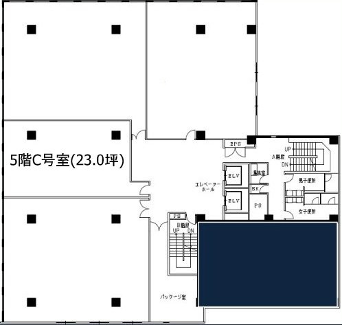 第2山崎ビルC 間取り図