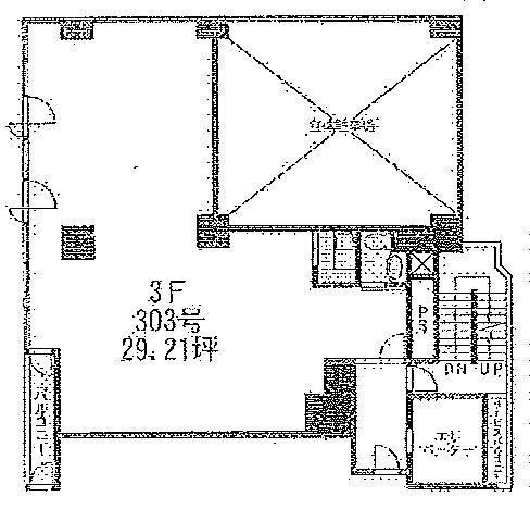 四谷1丁目ビル303 間取り図